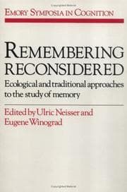 Tapa de Remembering Reconsidered