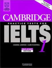 Tapa de Cambridge Practice Tests for IELTS 1 Self-study student's book