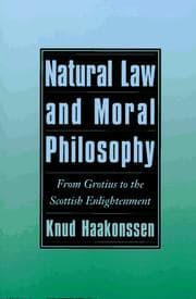 Tapa de Natural law and moral philosophy