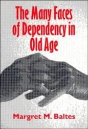 Tapa de The many faces of dependency in old age