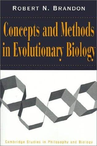Tapa de Concepts and methods in evolutionary biology