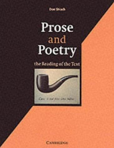 Tapa de Prose and Poetry