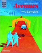 Tapa de First certificate avenues