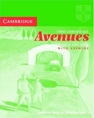 Tapa de First Certificate Avenues with Key
