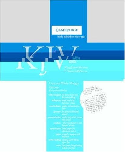 Tapa de KJV Concord Wide Margin