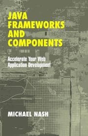 Tapa de Java Frameworks and Components