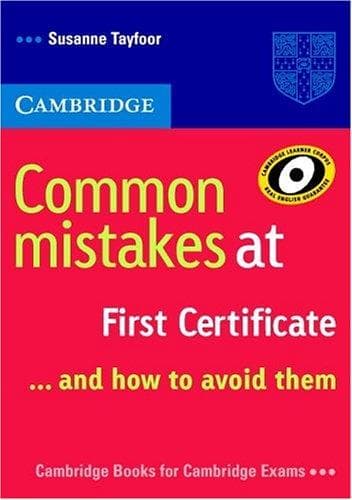Tapa de Common Mistakes at First Certificate - and how to Avoid them