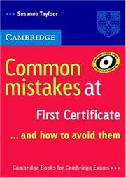 Tapa de Common Mistakes at First Certificate - and how to Avoid them