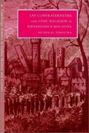 Tapa de Lay Confraternities and Civic Religion in Renaissance Bologna