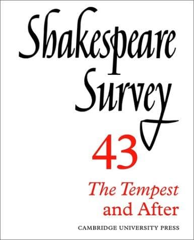 Tapa de Shakespeare Survey 43