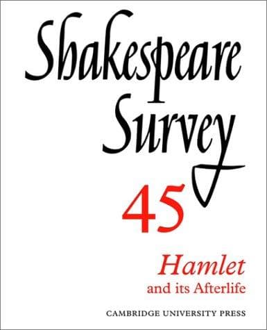 Tapa de Shakespeare Survey