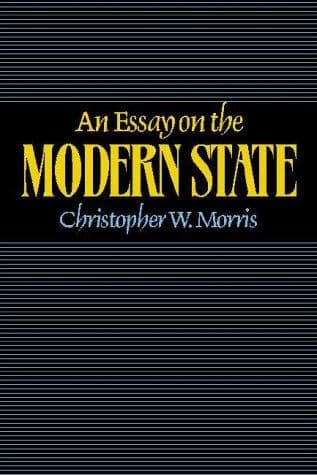 Tapa de An essay on the modern state