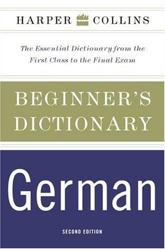 Tapa de HarperCollins Beginner's German Dictionary, 2nd Edition