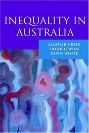 Tapa de INEQUALITY IN AUSTRALIA