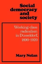 Tapa de Social Democracy and Society