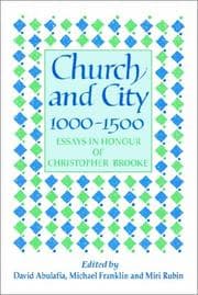 Tapa de Church and City, 1000-1500
