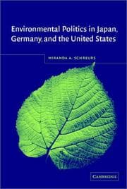 Tapa de Environmental Politics in Japan, Germany, and the United States