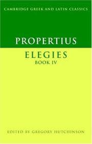 Tapa de Propertius