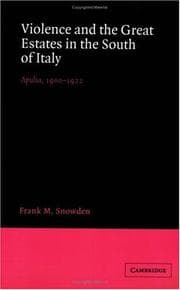 Tapa de Violence and great estates in the south of Italy