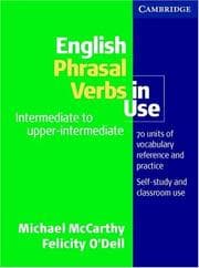 Tapa de English phrasal verbs in use
