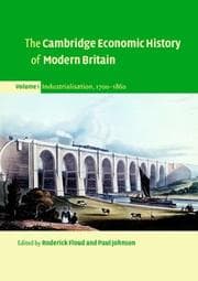 Tapa de The Cambridge economic history of modern Britain