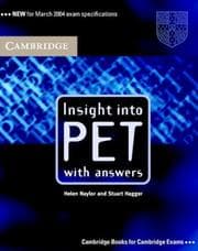 Tapa de Insight into PET