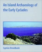 Tapa de An Island Archaeology of the Early Cyclades