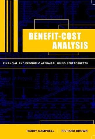 Tapa de Benefit-cost analysis