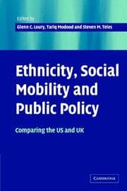 Tapa de Ethnicity, social mobility, and public policy