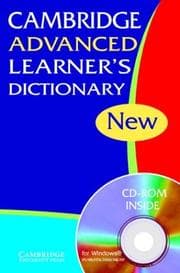 Tapa de Cambridge Advanced Learner's Dictionary PB with CD-ROM (Dictionary)
