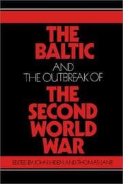 Tapa de Baltic and the Outbreak of the Second World War