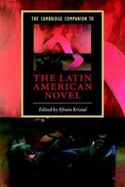 Tapa de The Cambridge Companion to the Latin American Novel
