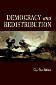 Tapa de Democracy and Redistribution (Cambridge Studies in Comparative Politics)