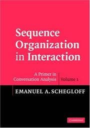 Tapa de Sequence Organization in Interaction