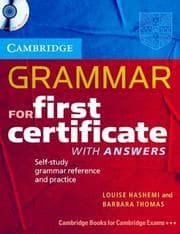 Tapa de Cambridge grammar for First Certificate
