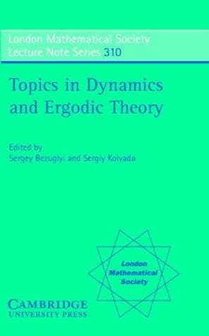 Tapa de Topics in dynamics and ergodic theory