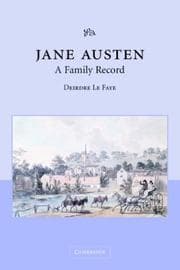 Tapa de Jane Austen, a family record