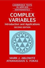 Tapa de Complex variables