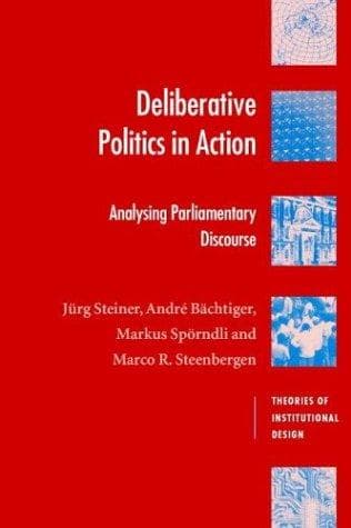 Tapa de Deliberative politics in action