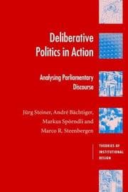 Tapa de Deliberative politics in action