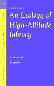 Tapa de An Ecology of High-Altitude Infancy