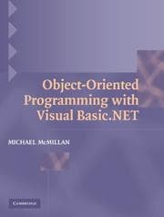 Tapa de Object-Oriented Programming with Visual Basic.NET