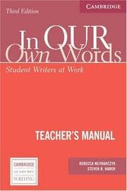 Tapa de In Our Own Words
