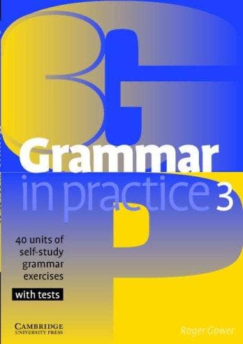 Tapa de Grammar in Practice 3
