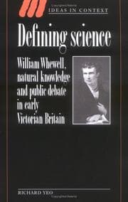 Tapa de Defining Science