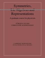 Tapa de Symmetries, Lie Algebras and Representations