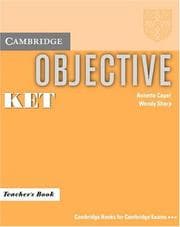 Tapa de Objective Ket