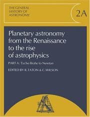 Tapa de Planetary Astronomy from the Renaissance to the Rise of Astrophysics Vol. 2