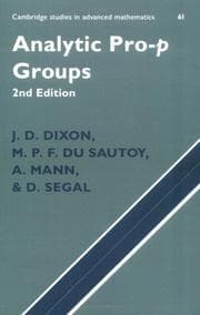 Tapa de Analytic Pro-P Groups