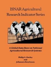 Tapa de ISNAR Agricultural Research Indicator Series